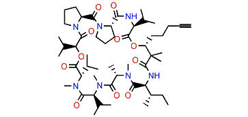 Wewakpeptin A